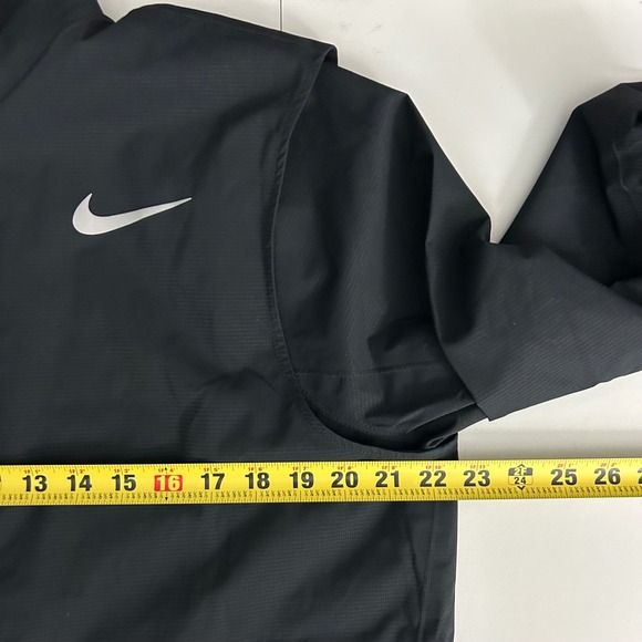 Nike Army Hypershield Windproof Full-Zip Golf Jacket Black Mens Large - Picture 12 of 14